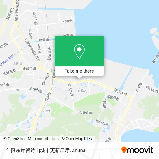 仁恒东岸留诗山城市更新展厅 map