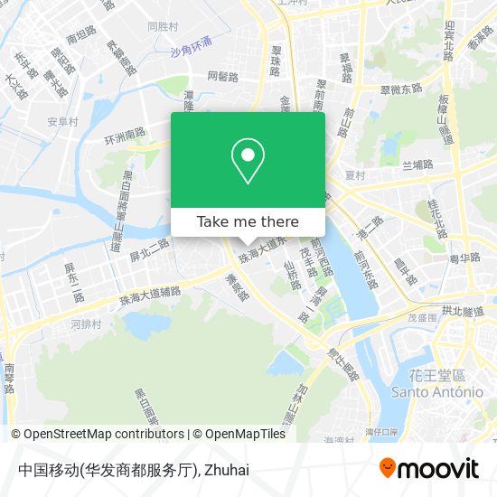 中国移动(华发商都服务厅) map