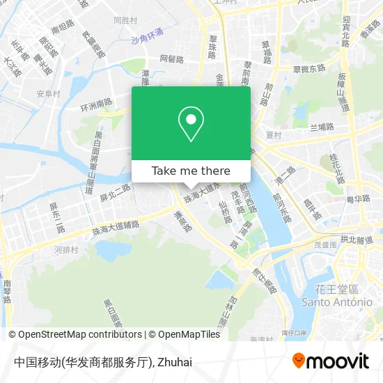 中国移动(华发商都服务厅) map