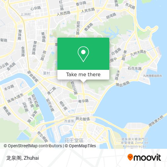 龙泉阁 map