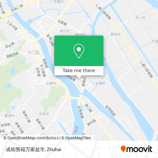 成裕围福万家超市 map