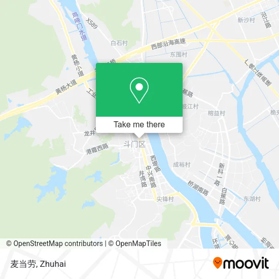 麦当劳 map