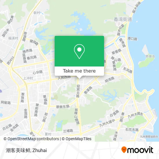 潮客美味鲜 map