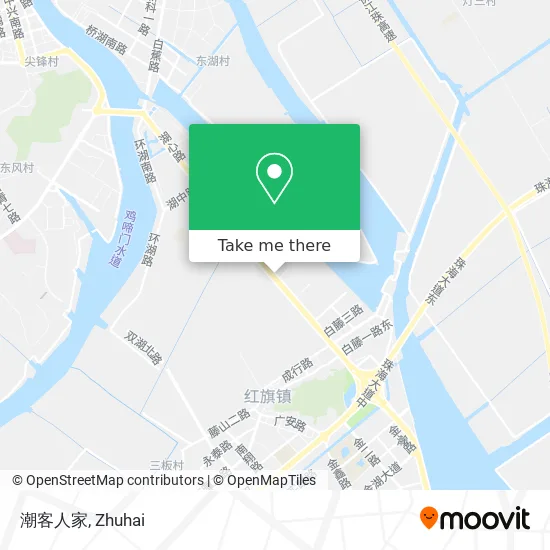 潮客人家 map