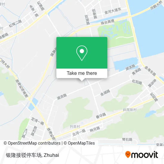 银隆接驳停车场 map