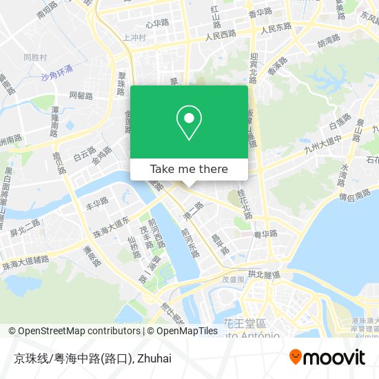 京珠线/粤海中路(路口) map