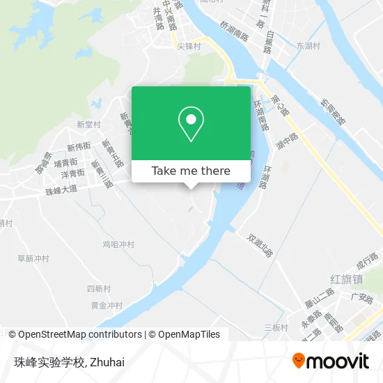 珠峰实验学校 map