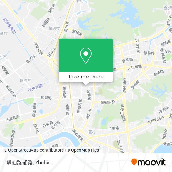 翠仙路辅路 map