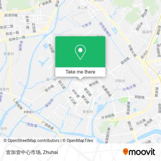 壹加壹中心市场 map