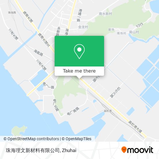 珠海理文新材料有限公司 map