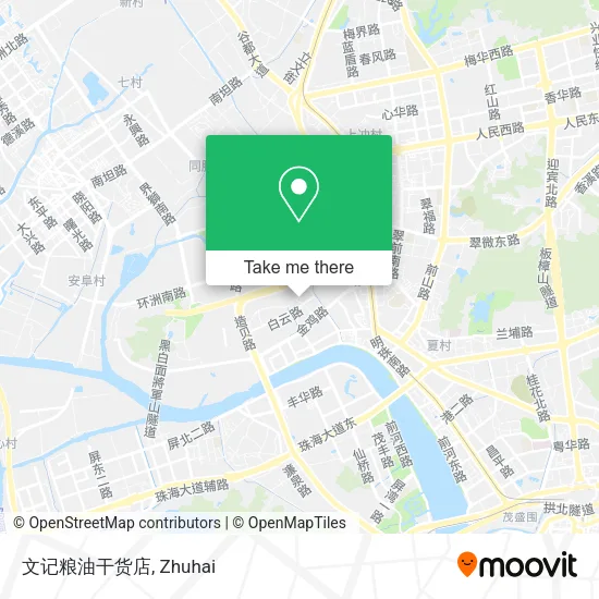 文记粮油干货店 map