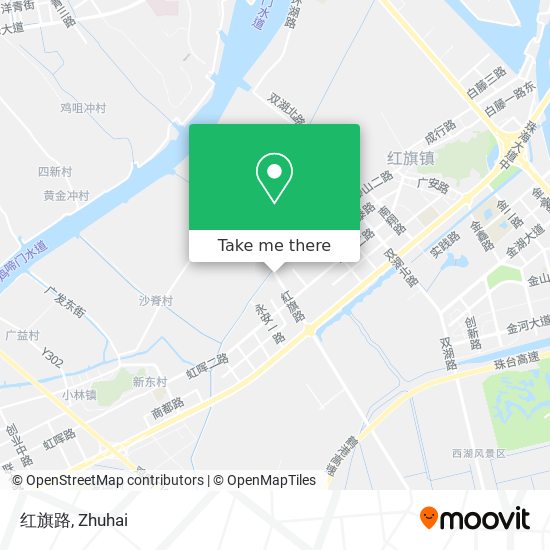 红旗路 map