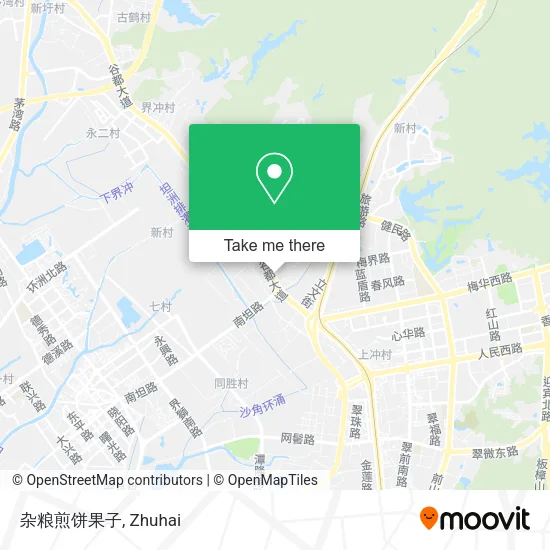 杂粮煎饼果子 map