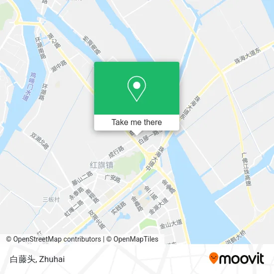 白藤头 map