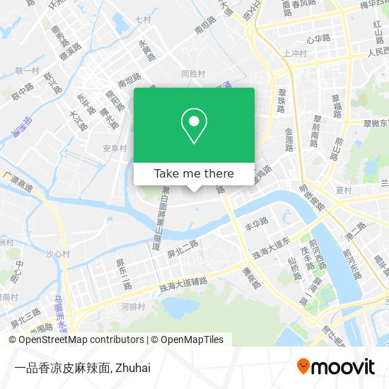 一品香凉皮麻辣面 map