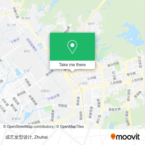 成艺发型设计 map