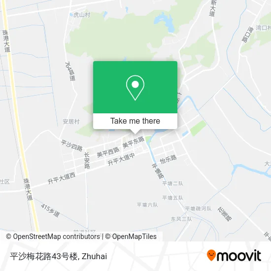 平沙梅花路43号楼 map