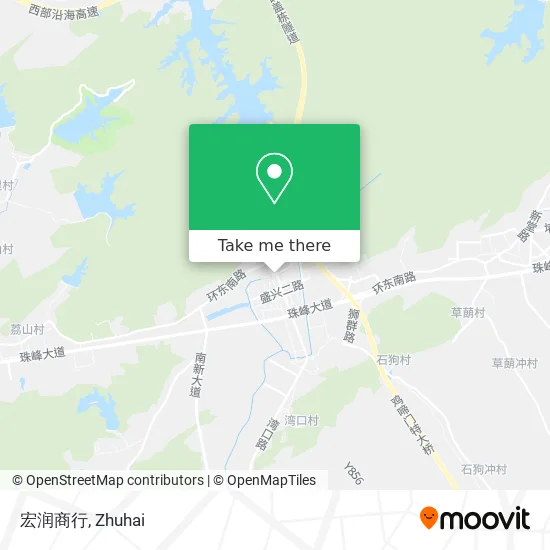 宏润商行 map