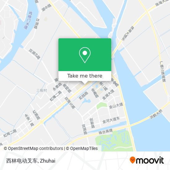 西林电动叉车 map