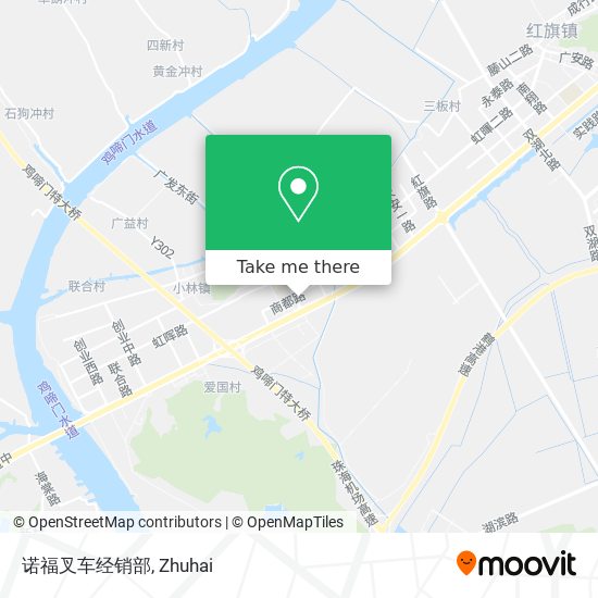 诺福叉车经销部 map