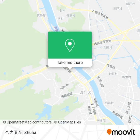 合力叉车 map