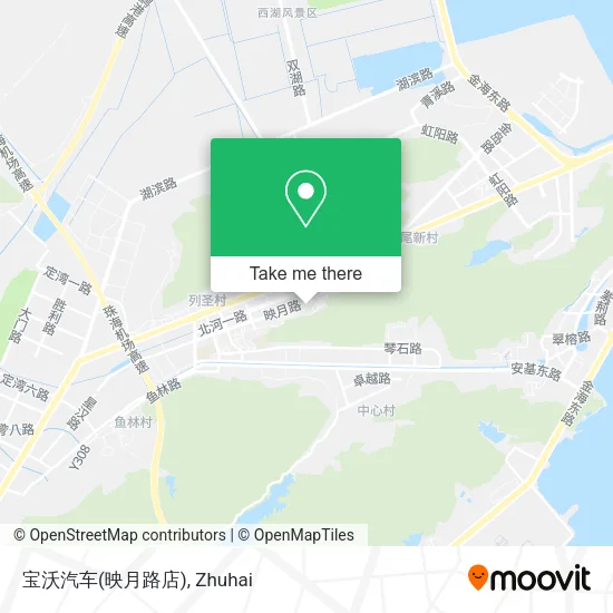 宝沃汽车(映月路店) map