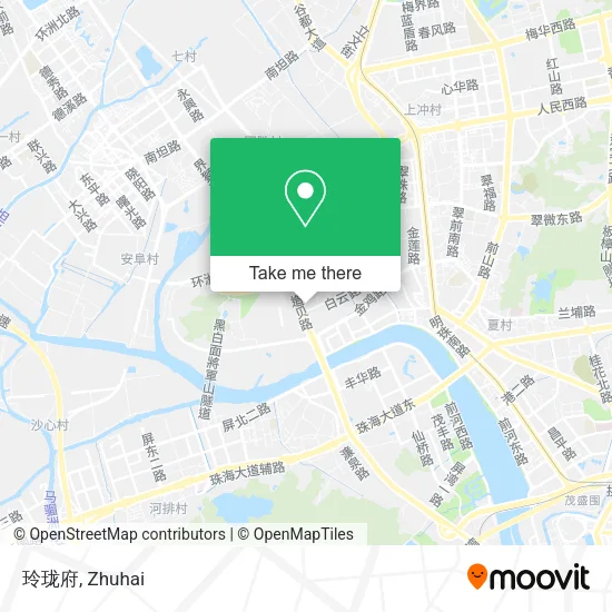 玲珑府 map