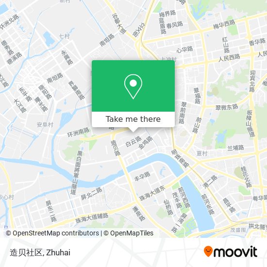 造贝社区 map