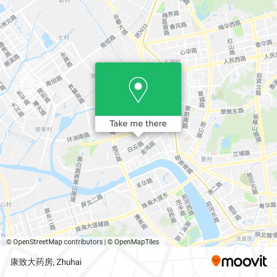 康致大药房 map