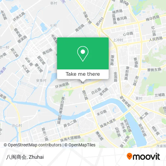 八闽商会 map