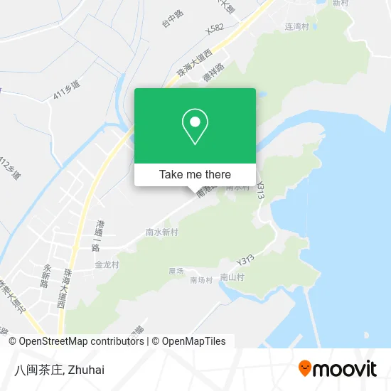 八闽茶庄 map
