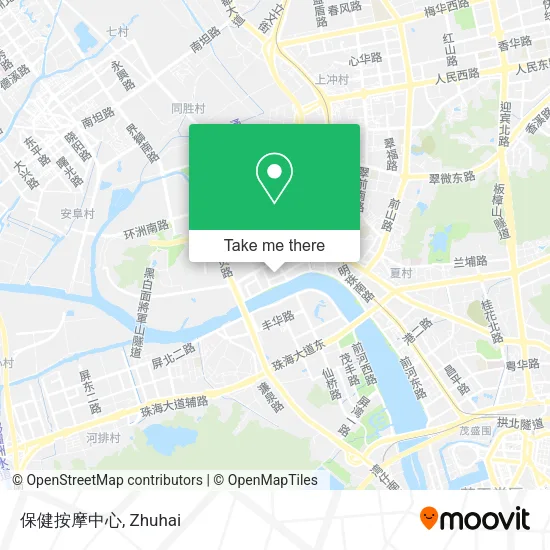 保健按摩中心 map