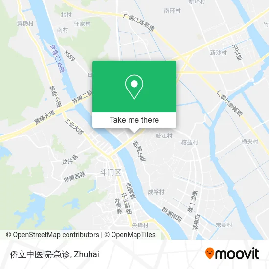 侨立中医院-急诊 map