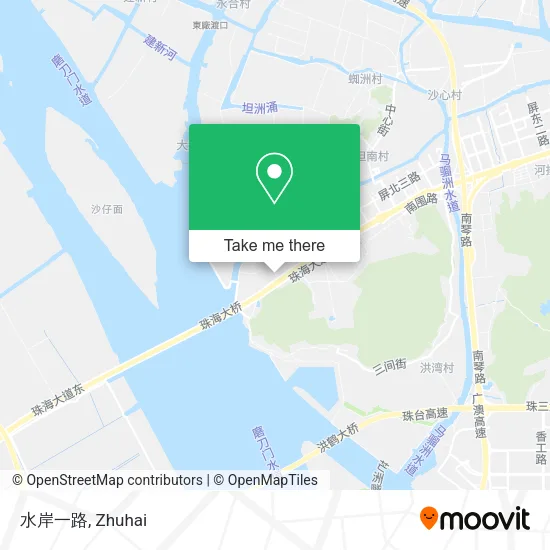 水岸一路 map