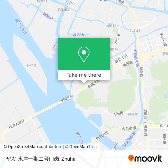 华发·水岸一期二号门岗 map