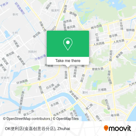 OK便利店(金嘉创意谷分店) map