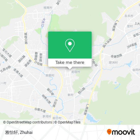 雅怡轩 map