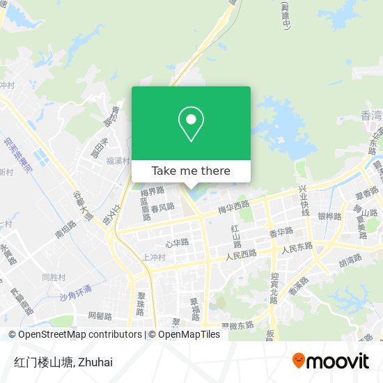 红门楼山塘 map