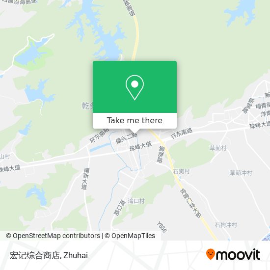 宏记综合商店 map