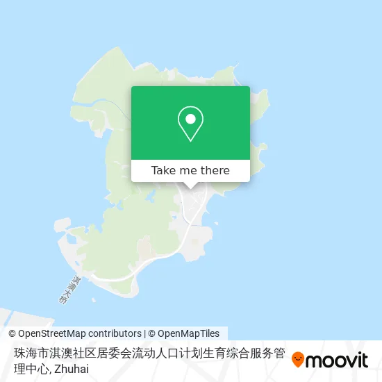 珠海市淇澳社区居委会流动人口计划生育综合服务管理中心 map