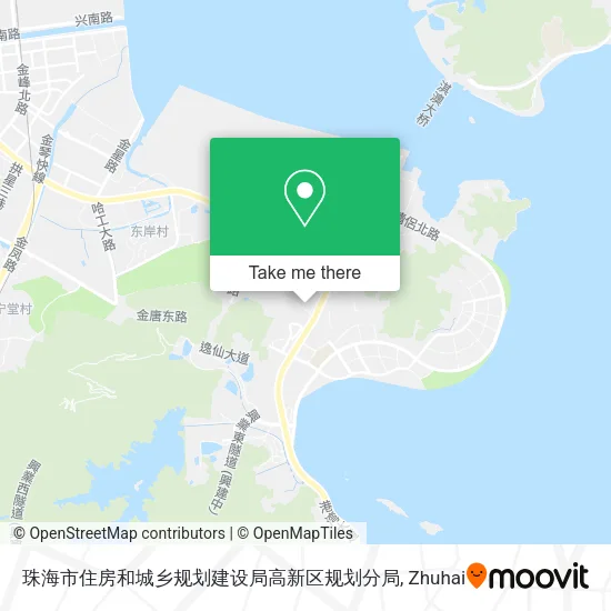 珠海市住房和城乡规划建设局高新区规划分局 map