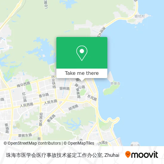 珠海市医学会医疗事故技术鉴定工作办公室 map