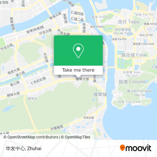 华发中心 map