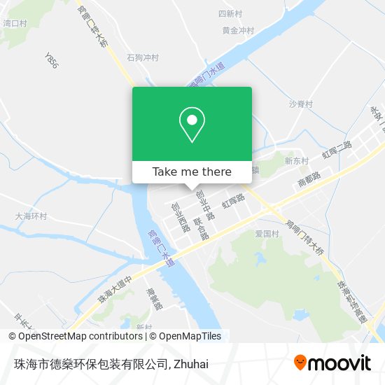 珠海市德燊环保包装有限公司 map