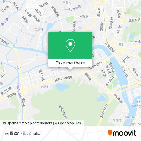 南屏商业街 map