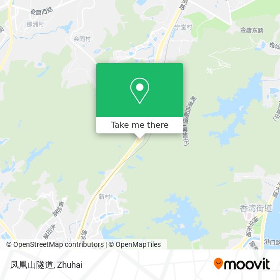 凤凰山隧道 map