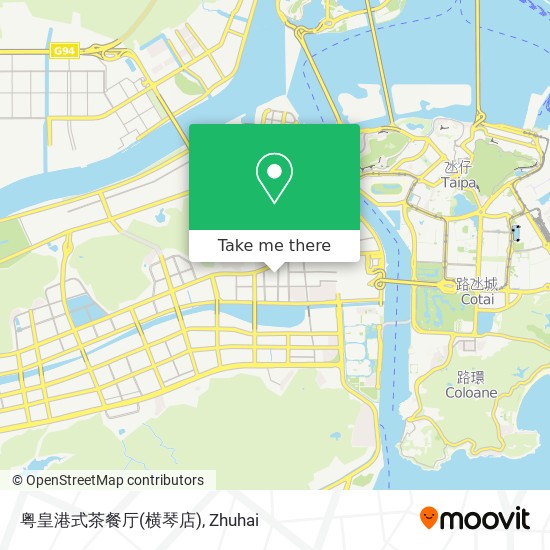 粤皇港式茶餐厅(横琴店) map