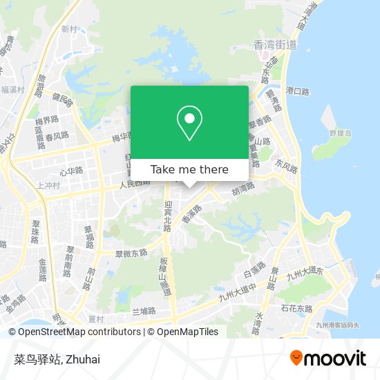 菜鸟驿站 map