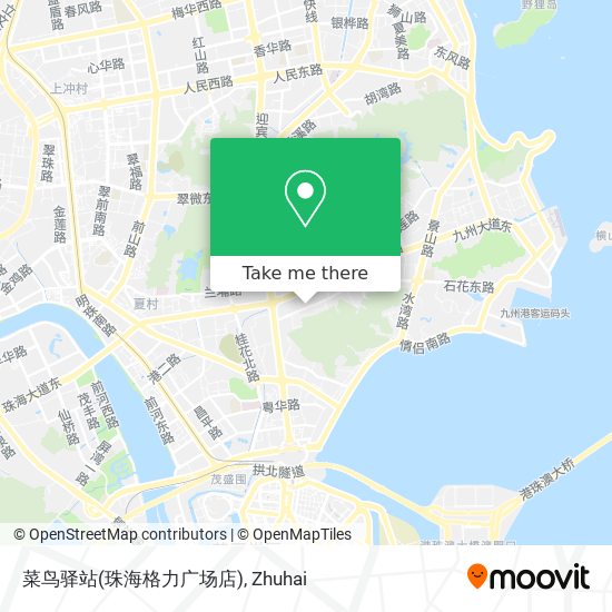 菜鸟驿站(珠海格力广场店) map