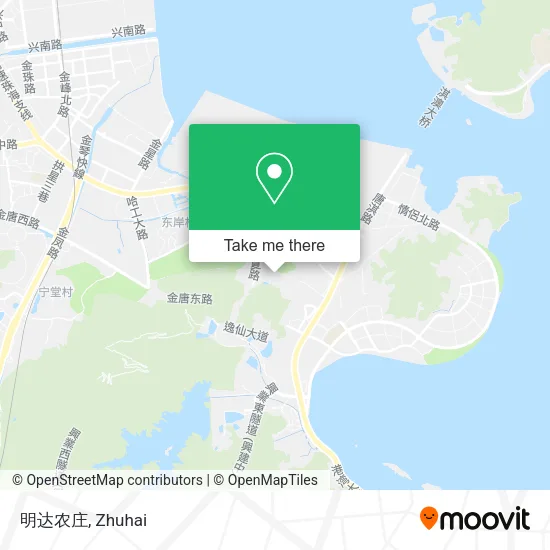 明达农庄 map